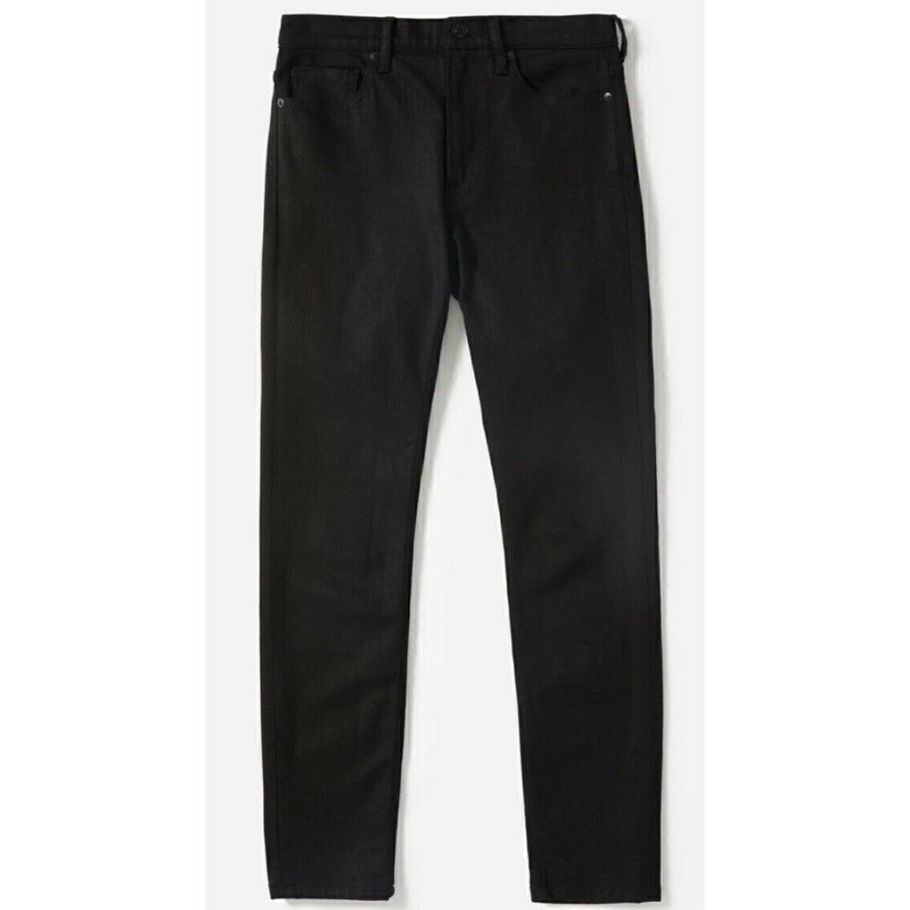 Everlane Women's Mid Rise Skinny Black Jeans Regular Size 24‎ NWT